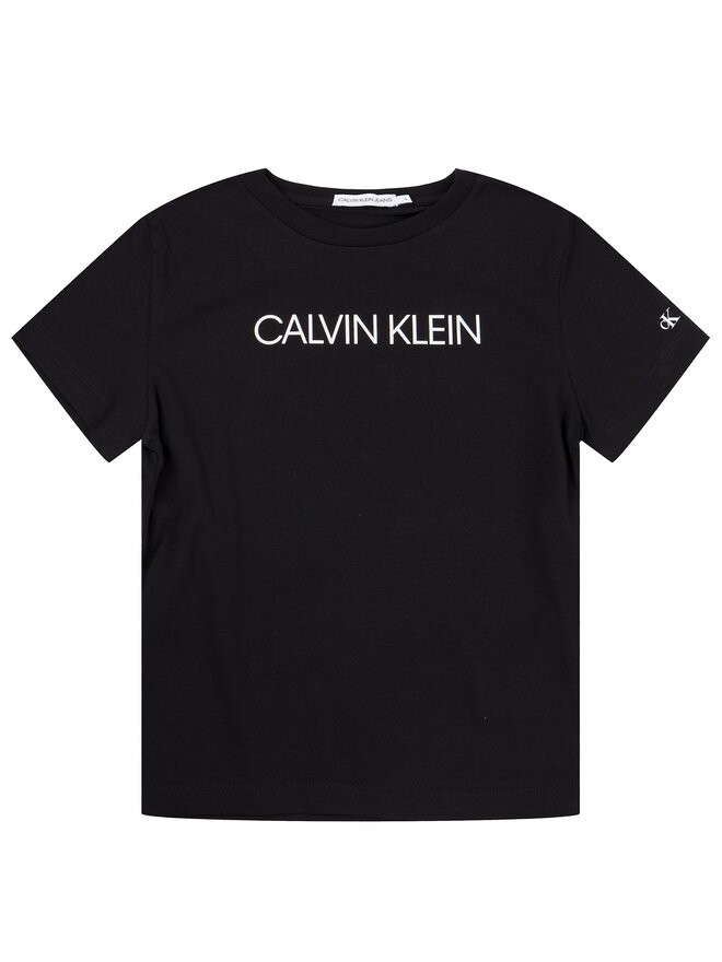 Calvin Klein Jeans Calvin Klein Jeans Camiseta Institutional SS IB0IB00347 Negro Regular Fit