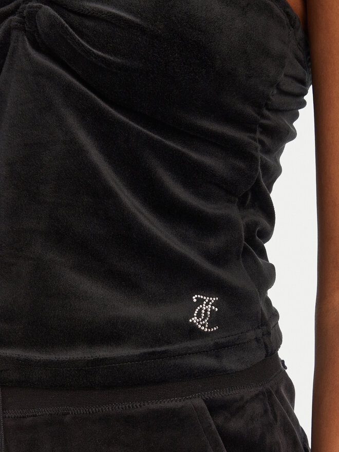 Juicy Couture Juicy Couture Top JCWCT125325 Schwarz Slim Fit