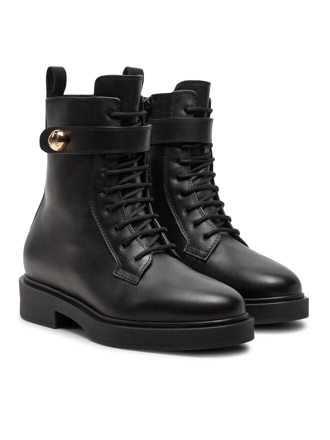 Furla Schnürschuhe Furla Sfera Army YI46SFE WU0000 O6000 Schwarz