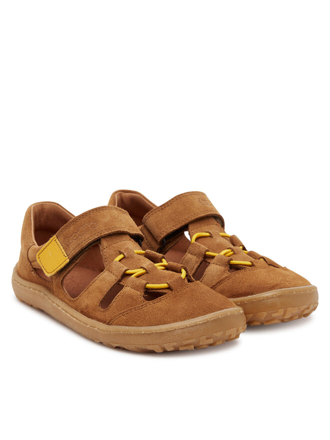 Froddo Сандали Froddo Barefoot Elastic Sandal G3150262-3 D Кафяв