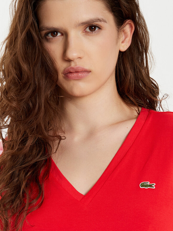 Lacoste Lacoste Футболка TF7300 Червоний Regular Fit