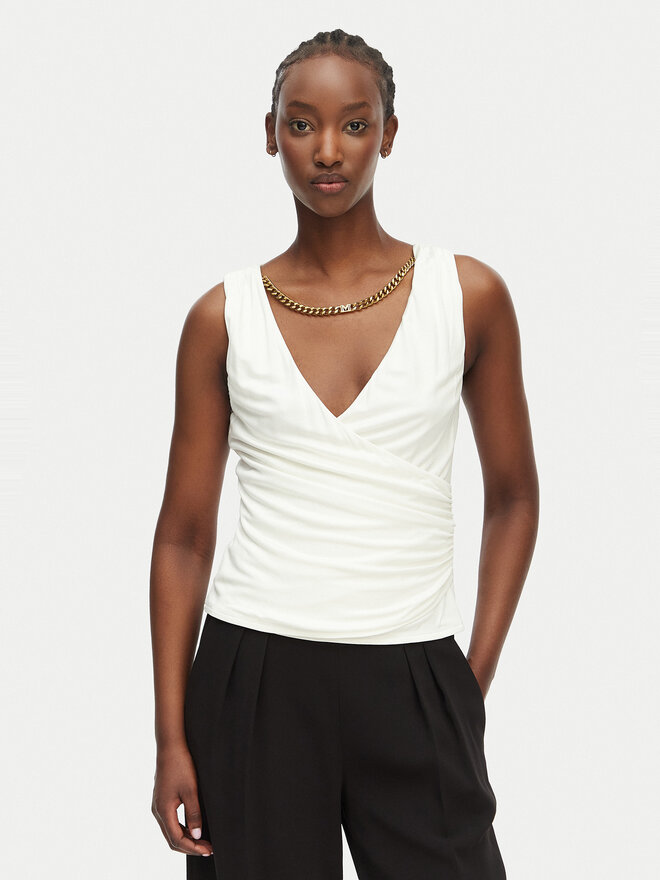Marciano Guess Marciano Guess Top G6GP11 K3617 Creme Slim Fit