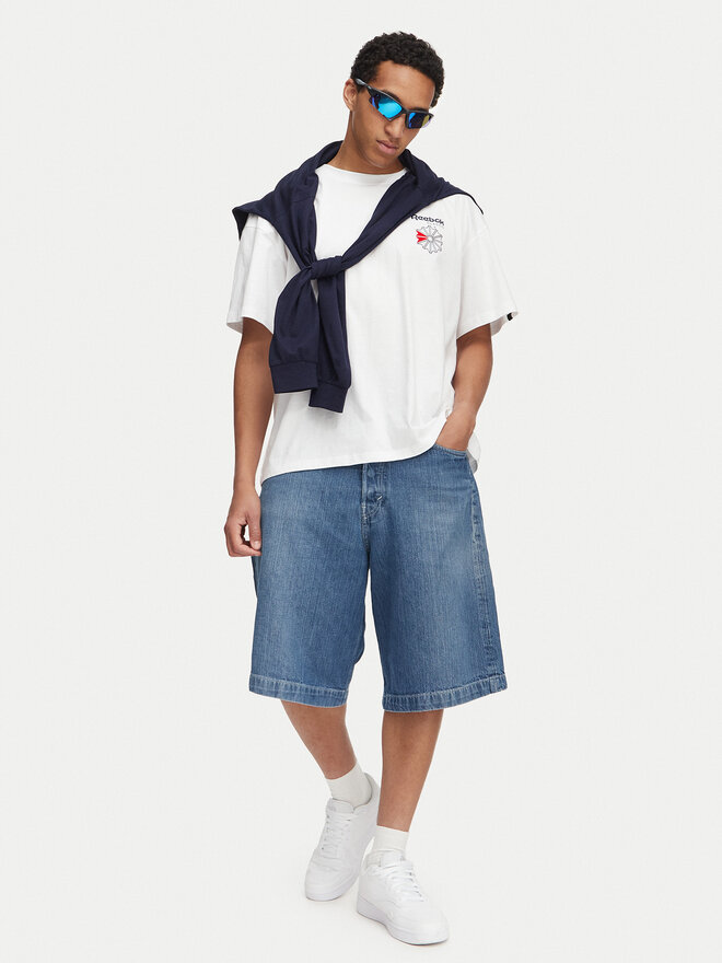 Reebok Reebok Футболка Dobry RK25735CCM Білий Regular Fit