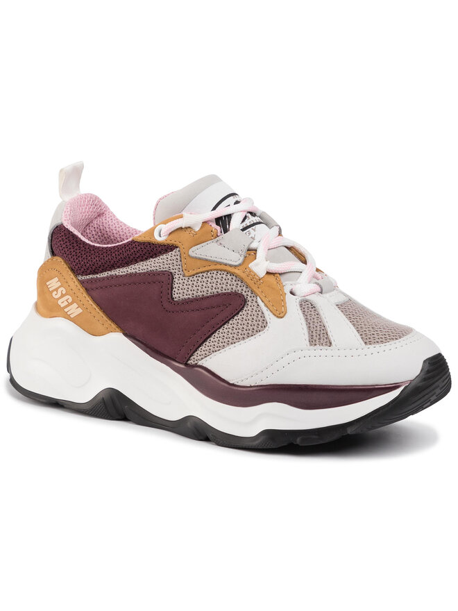 Sneakers MSGM Scarpa Donna 2741MDS2086 704 20 Bordeaux escarpe