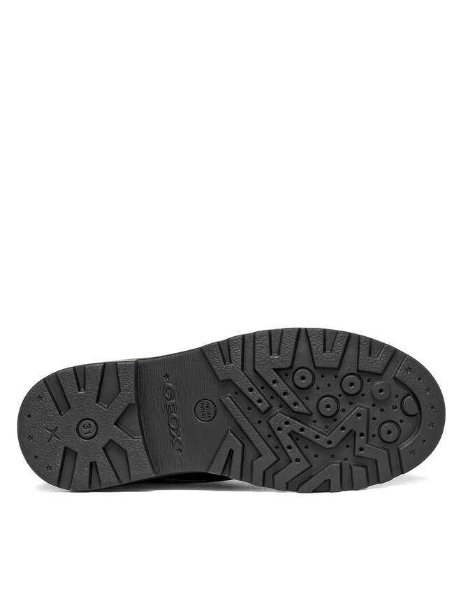 Geox Schnürschuhe Geox J Casey Girl J6620G 000BC C9258 M Schwarz