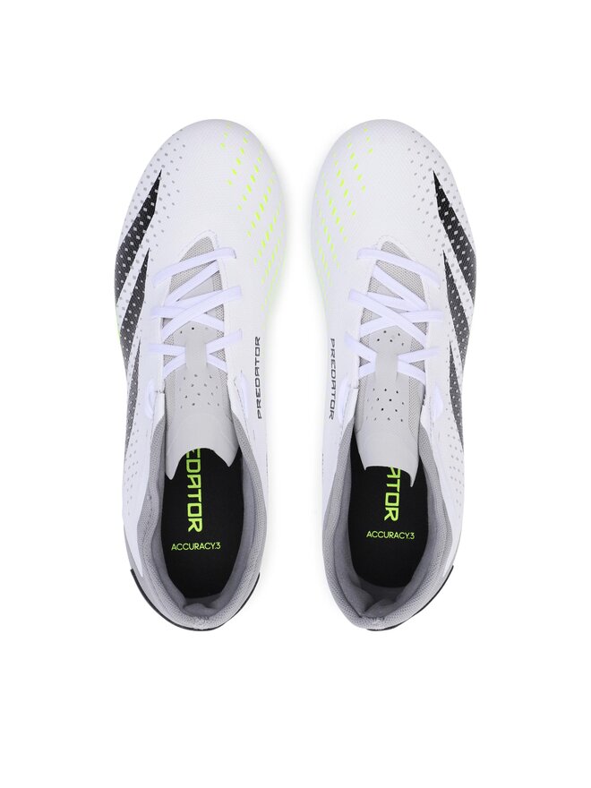adidas Fußballschuhe adidas Predator Accuracy.3 Low Firm Ground Boots GZ0014 Weiß