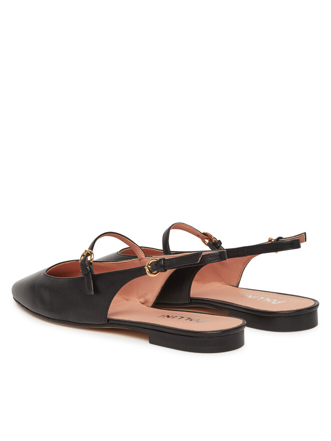 Pollini Sandały Pollini SA11031C1MTE0000 Czarny
