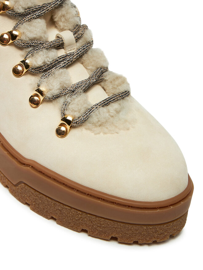 Pollini Botine Pollini SA21254H0LTOA10A Écru