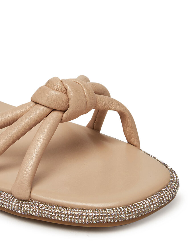 Guess Σανδάλια Guess FLJSLO LEA03 Μπεζ