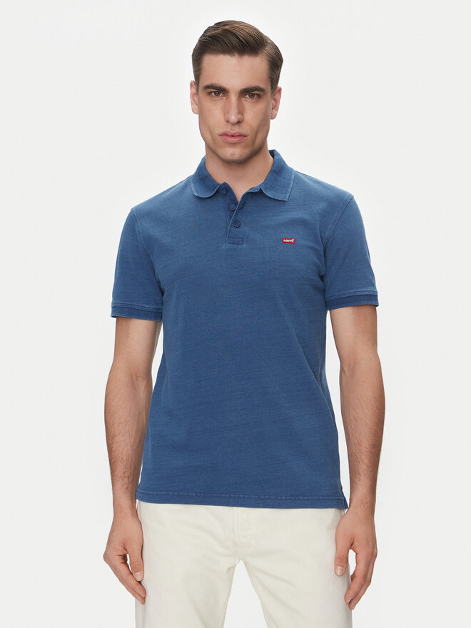 Levi's® Levi's® Polo majica Housemark 35883-0271 Modra Straight Fit