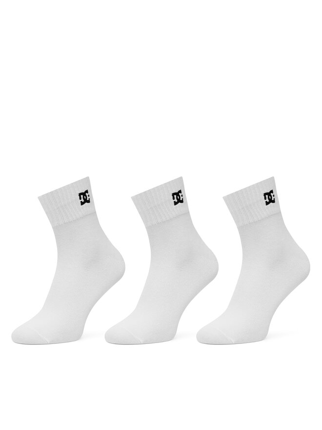 DC Zoknik DC AS_DC_01Z_SS25 (3-PACK) Fehér