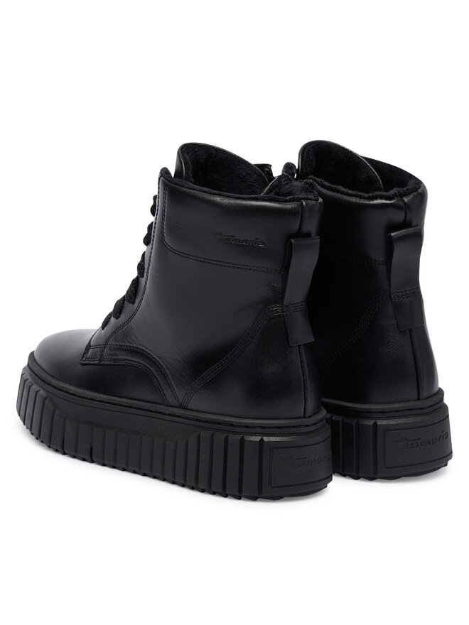 Tamaris Schnürschuhe Tamaris 1-25267-45 Schwarz