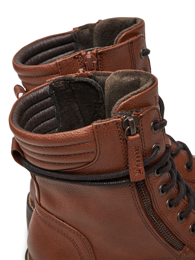 Jana Schnürstiefeletten Jana 8-25267-43 Braun