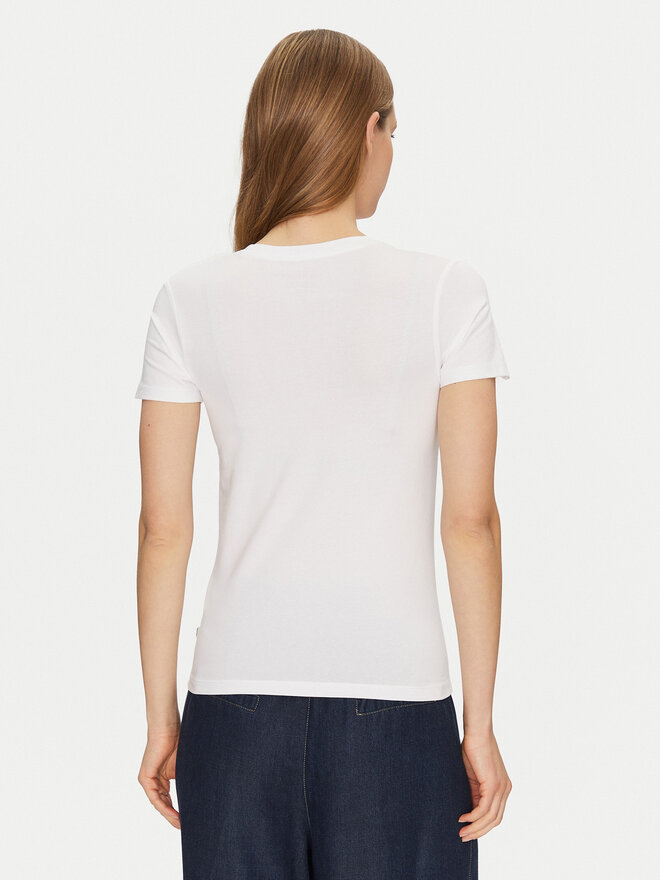 Guess Jeans Guess Jeans Camiseta W4YI23 J1314 Blanco Slim Fit