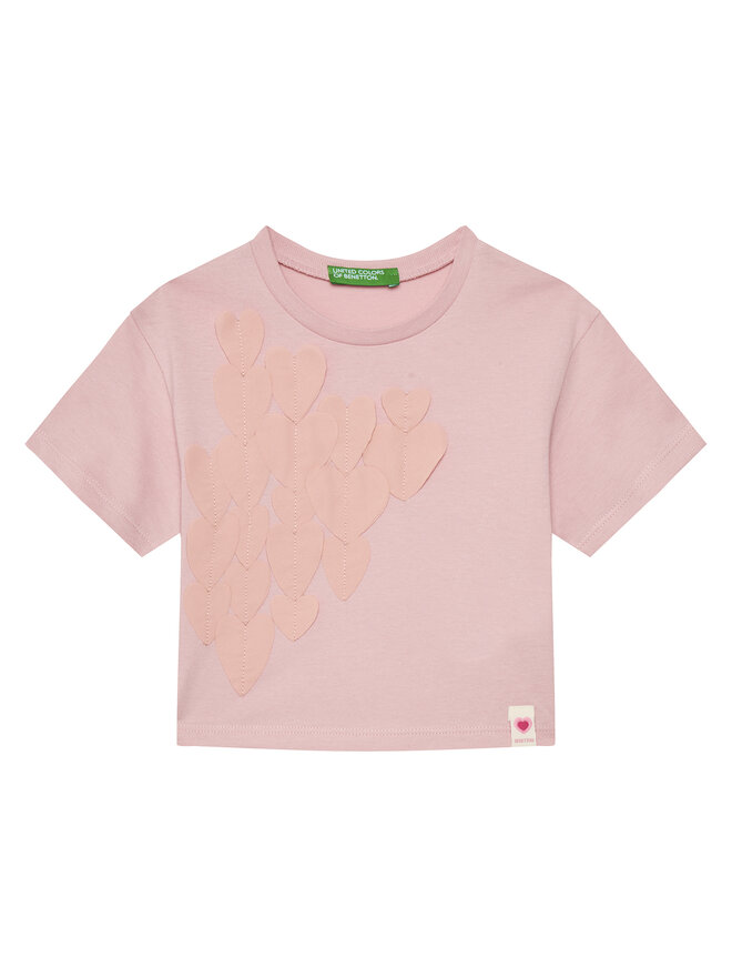 United Colors Of Benetton United Colors Of Benetton T-Shirt 3I1XG10IK Rosa Oversize