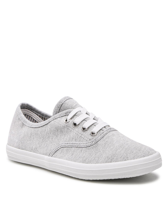 Tom Tailor Sneakers aus Stoff Tom Tailor 3292401 Grau