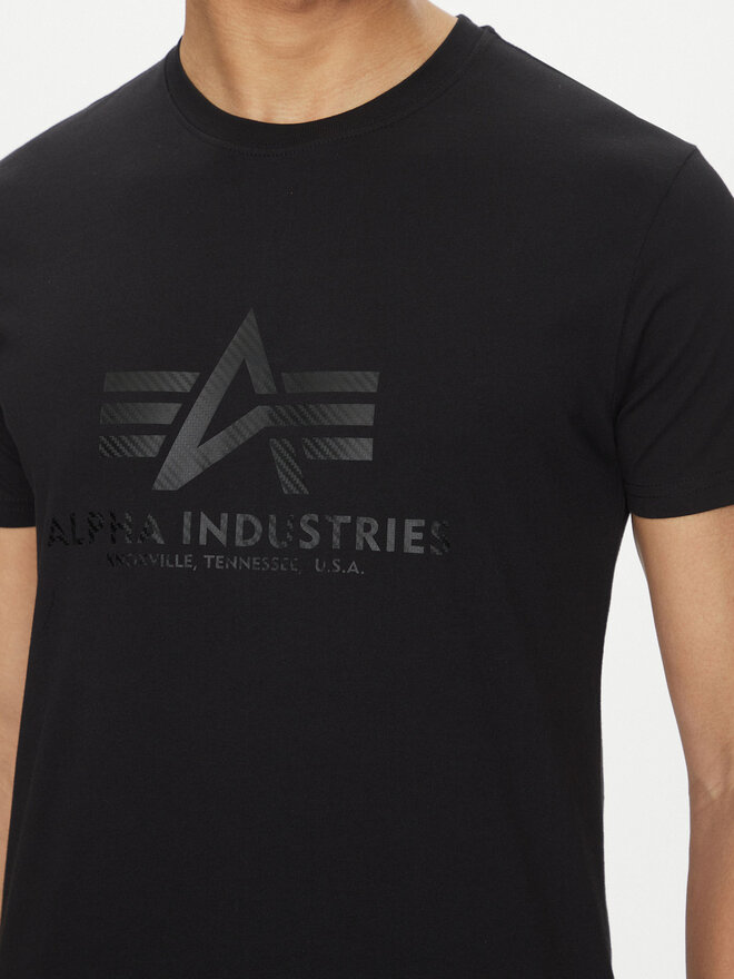 Alpha Industries Alpha Industries T-Shirt Basic 100501 Μαύρο Regular Fit