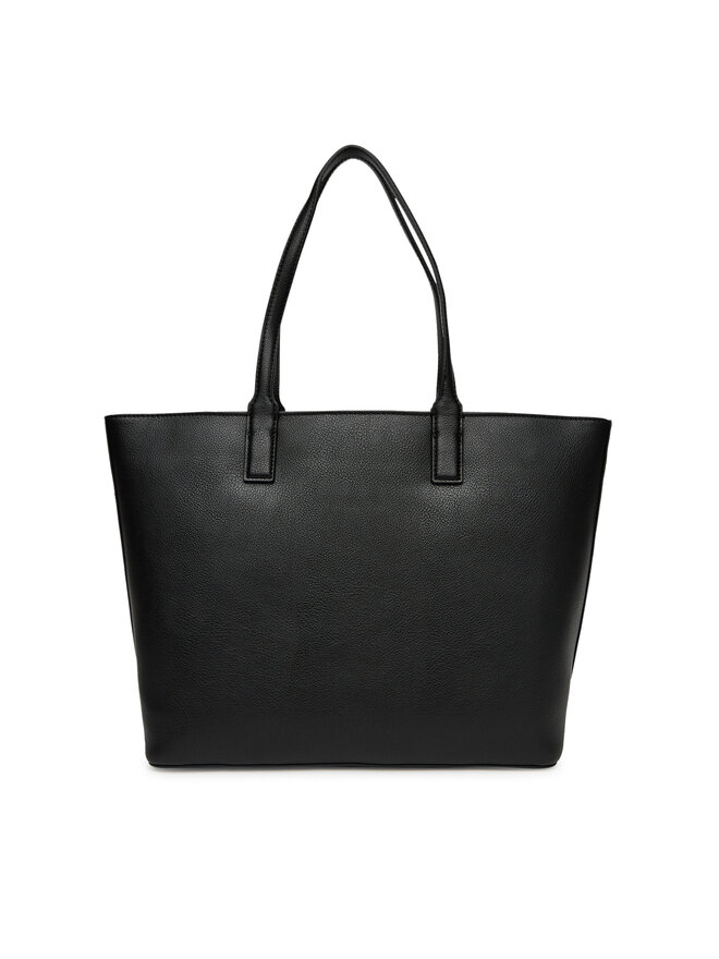 Tommy Hilfiger Kabelka Tommy Hilfiger Th Logotape Tote AW0AW17449 Černá