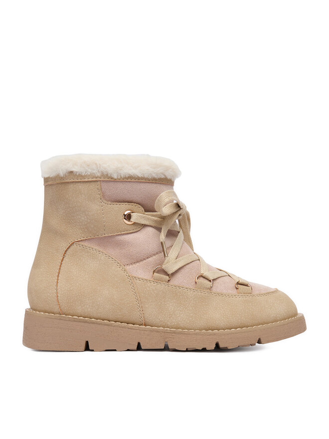 DeeZee Schneeschuhe DeeZee 17125-1-BEIGE PU Beige
