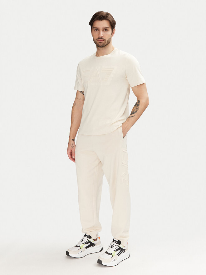 EA7 Emporio Armani EA7 Emporio Armani Футболка 7M000149 AF14772 U1079 Écru Regular Fit