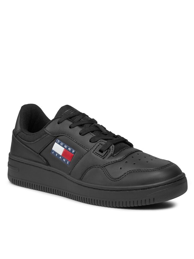 Tommy Jeans Сникърси Tommy Jeans Tjw Retro Basket Ess EN0EN02505 Черен