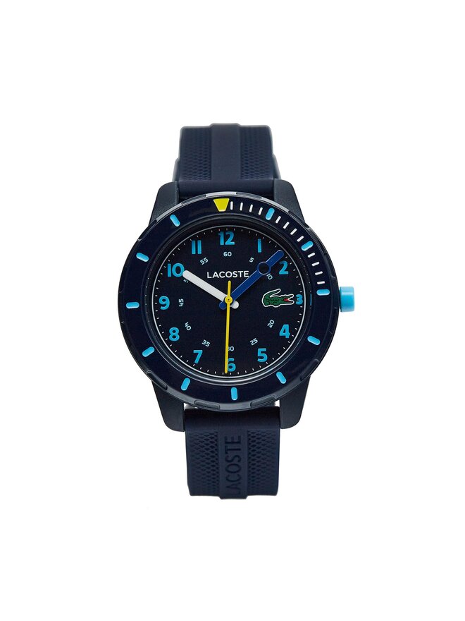 Lacoste Zegarek Lacoste Mini Tennis 2030053 Granatowy