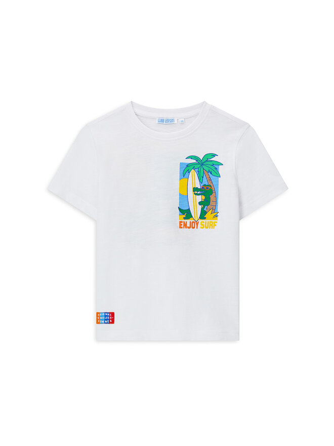 Original Marines Original Marines Camiseta DFP2213CM Blanco Regular Fit