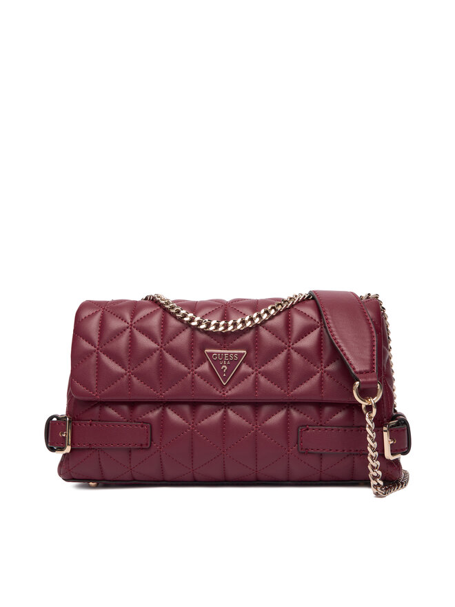 Guess Handtasche Guess Paisleigh HWQG98 83210 Dunkelrot