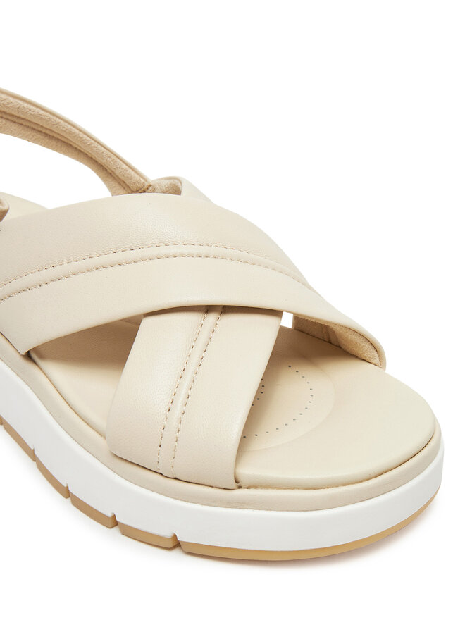 Clarks Sandály Clarks Tuscan Cross 26181470 Écru