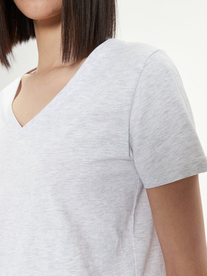 4F 4F Camiseta 4FWSS24TTSHF1162 Gris Regular Fit