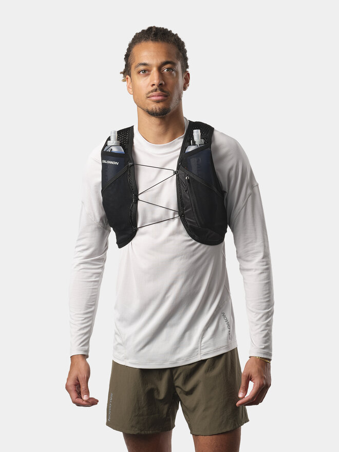 Salomon Běžecká vesta Salomon Active Skin 4 No Flasks LC2205400 Černá