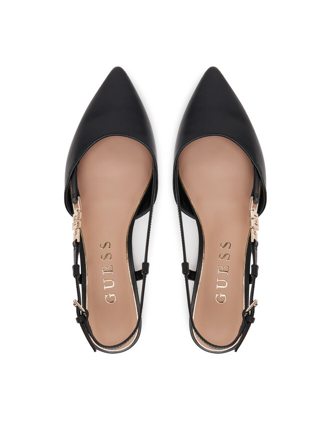 Guess Σανδάλια Guess FLTFRA LEA05 Μαύρο