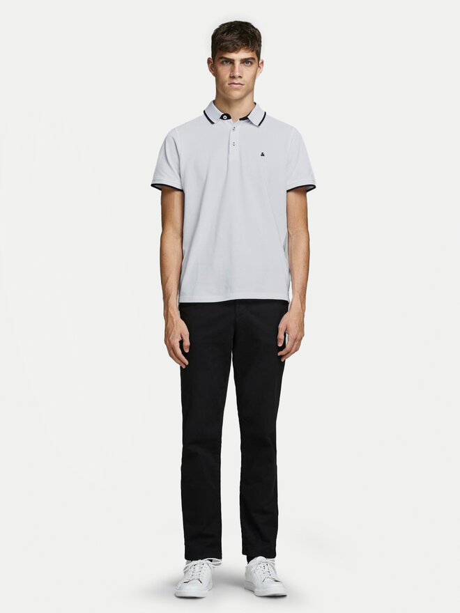 Jack&Jones Jack&Jones Poloshirt Paulos 12136668 Weiß Slim Fit