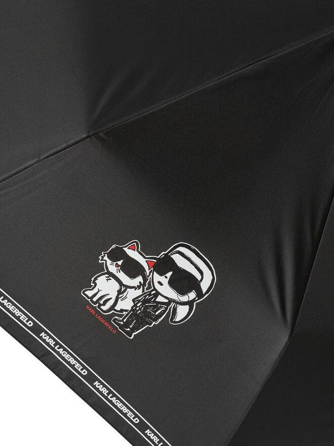 KARL LAGERFELD Regenschirm KARL LAGERFELD A2W50021 Schwarz