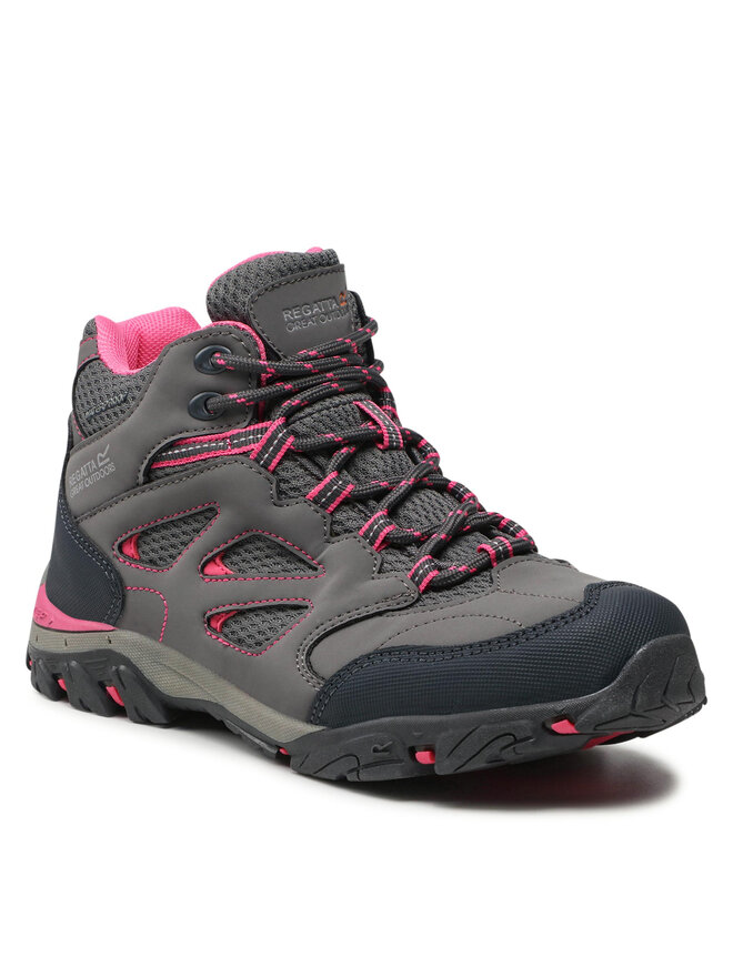 Regatta Trekkingschuhe Regatta Holcombe Iep Mid Jnr RKF573 Grau
