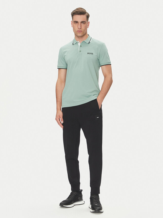 BOSS BOSS Polo Paddy Pro 50469102 Zelena Regular Fit