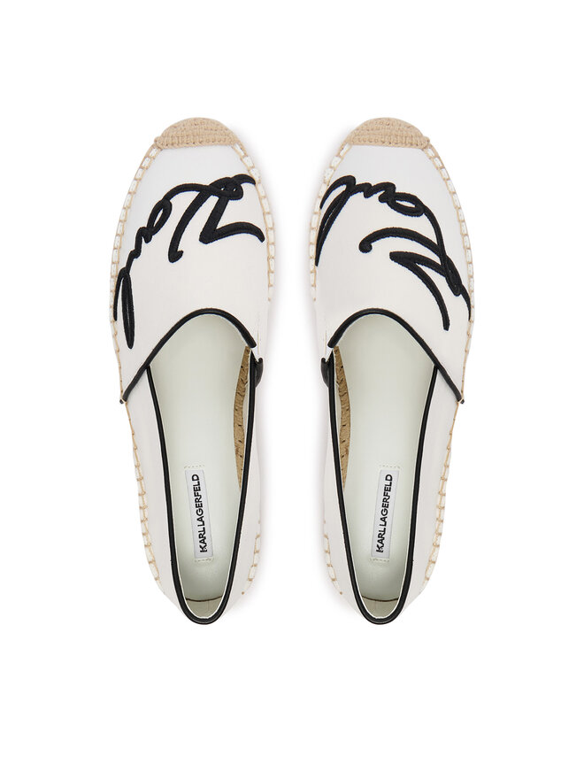 KARL LAGERFELD Еспадрильї KARL LAGERFELD Kamini KL80123R Білий