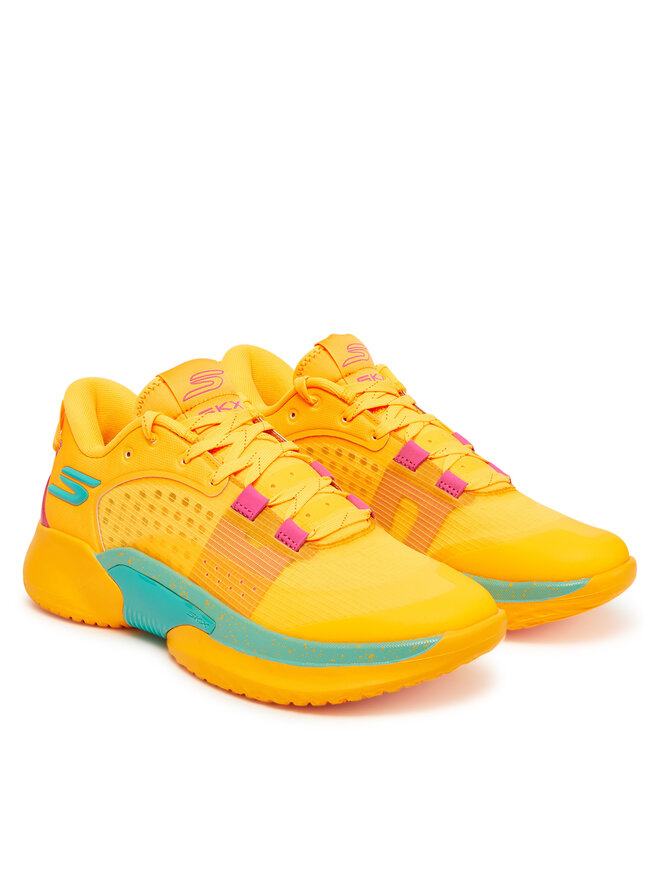 Skechers Sneakersy Skechers Skx Resagrip- 253007/NORG Pomarańczowy