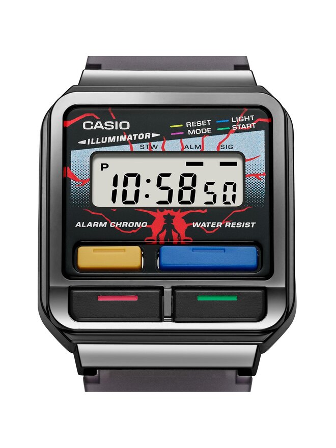 Годинник Casio Vintage Edgy Stranger Things A120WEST-1AER Сірий