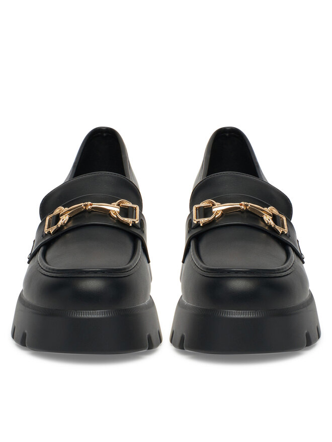 DeeZee Loafers DeeZee HXG2052-296A Čierna