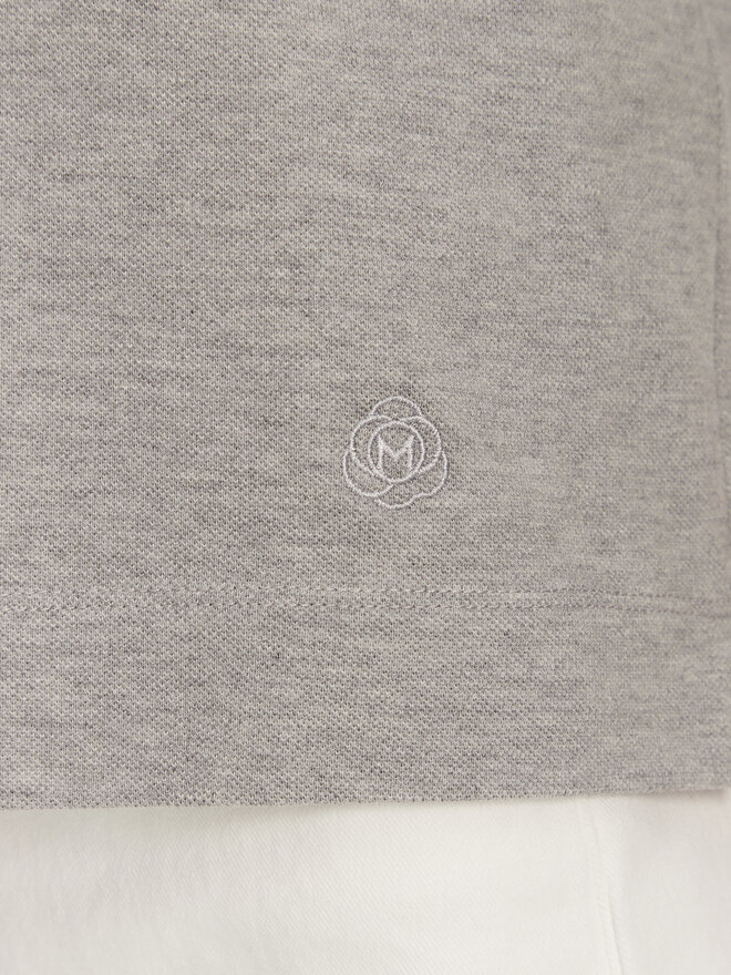 Marella Marella Poloshirt Gonzaga 2513951014 Grau Relaxed Fit