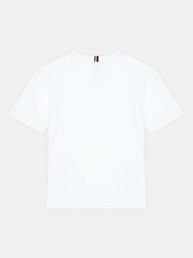 Tommy Hilfiger Tommy Hilfiger Marškinėliai KB0KB09601 S Balta Regular Fit