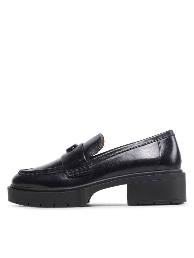 Coach Loafersy Coach Leah Loafer CB990 Czarny