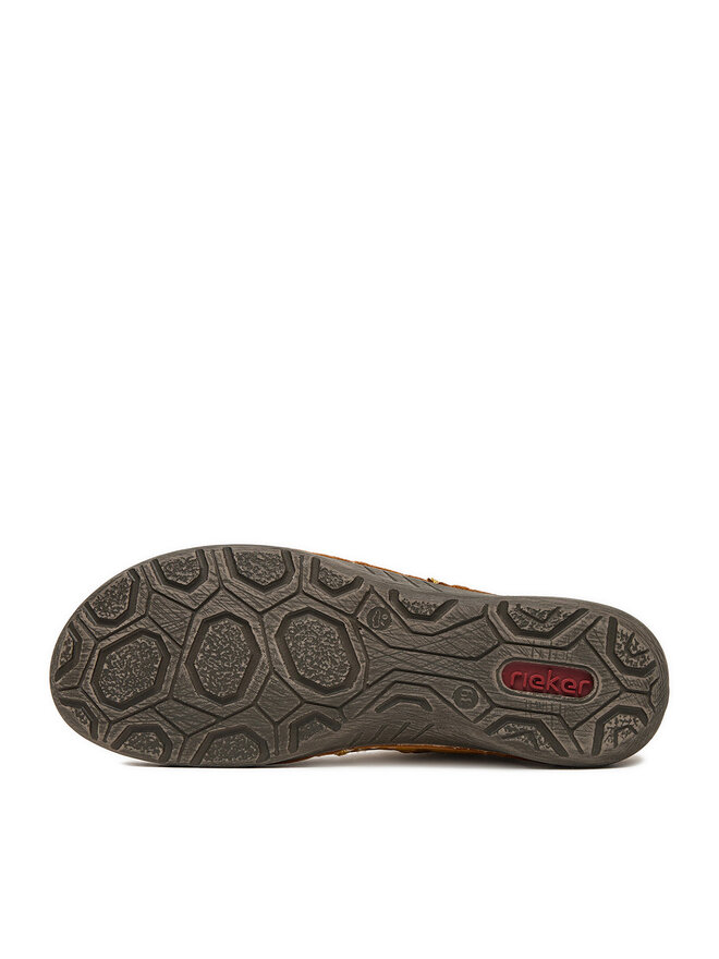 Rieker Trzewiki Rieker 52544-68 Żółty