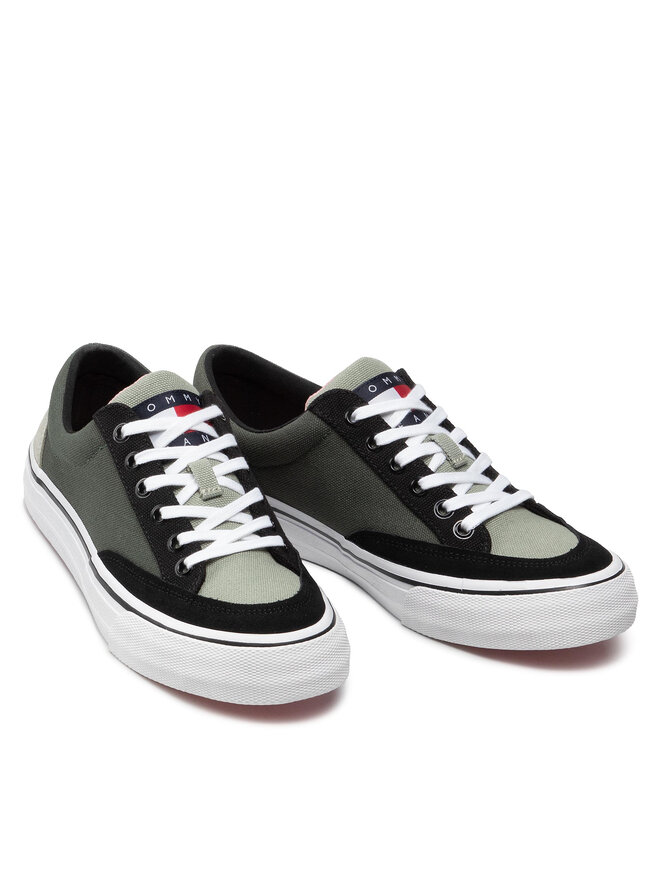 Tommy Jeans Sneakers Tommy Jeans Color Block Low EM0EM00979 Grün