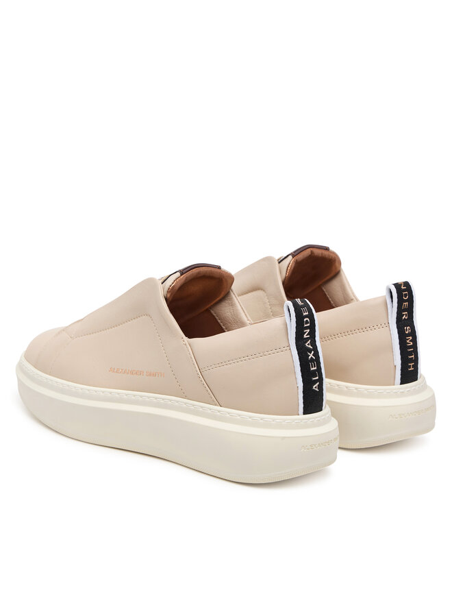 Alexander Smith Снікерcи Alexander Smith Wembley Slip-On ASBEWLW-1203 Кремовий