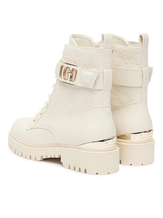 Guess Туристически oбувки Guess FLTORA FAL10 Екрю