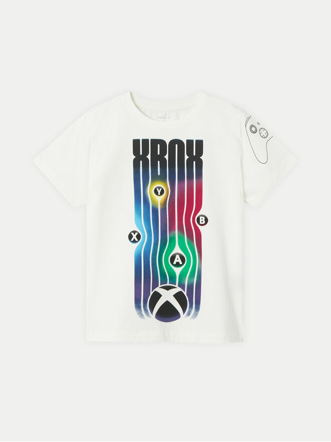 NAME IT NAME IT Marškinėliai XBOX 13232200 Balta Regular Fit