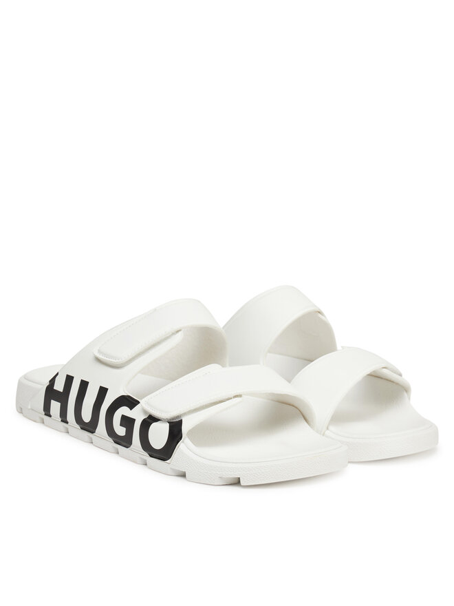 HUGO Pantoletten HUGO Evander 50542042 Weiß