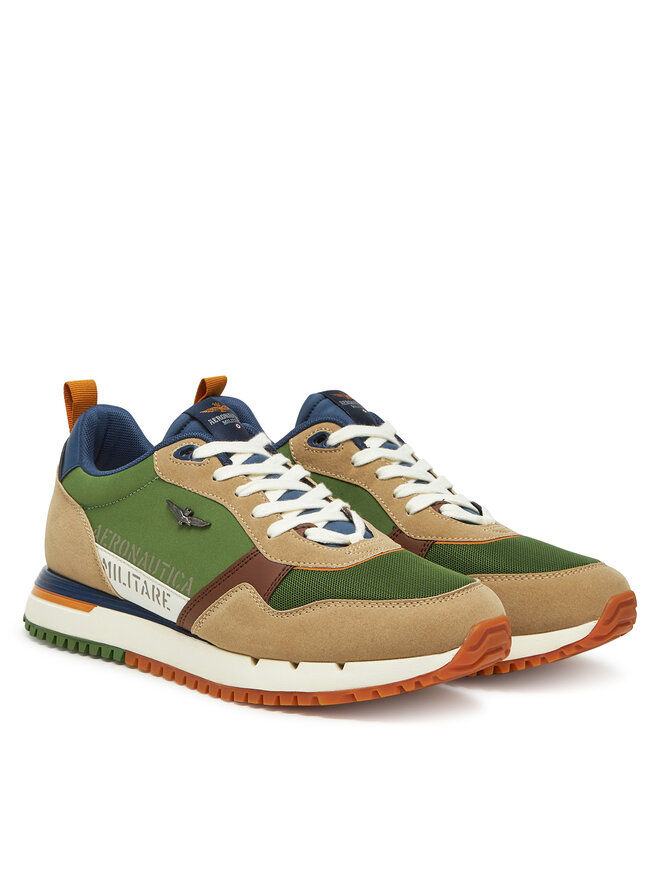 Aeronautica Militare Sneakersy Aeronautica Militare 251SC283CT3544 Zielony